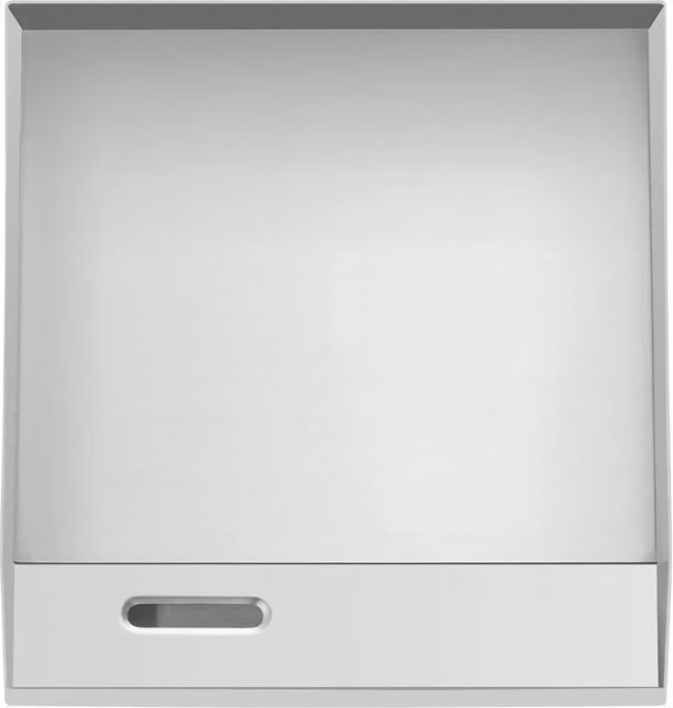 Piastra Elettrica Professionale in Acciaio Inox Silver, 2000W, L: 35.5 cm, P: 30 cm
