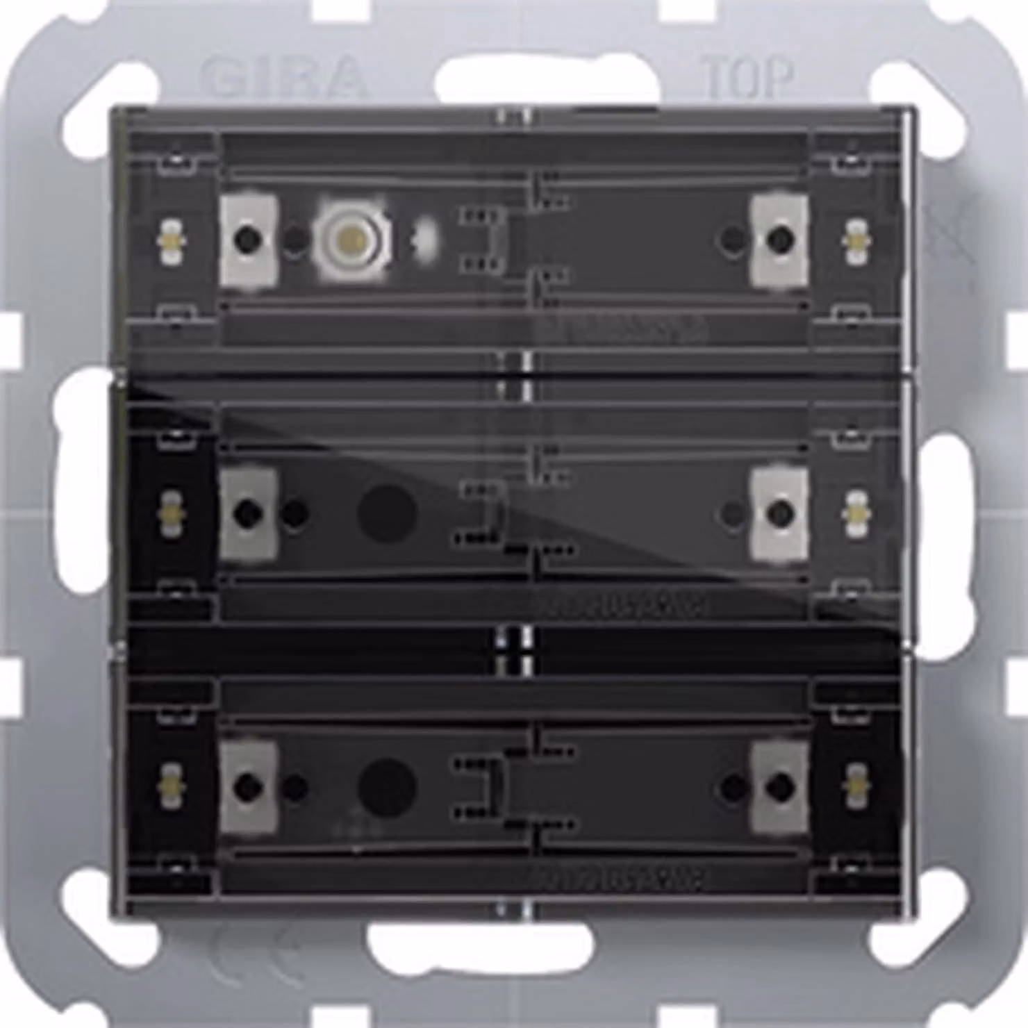 Gira Tastsens.4 Komfort 3f KNX System 55, 1 Stk.