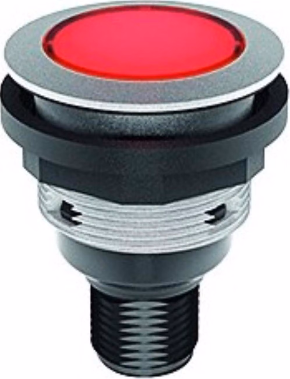 Georg Schlegel Pulsante luminoso M12, 1S, illuminabile e personalizzabile, rotondo, connettore SHORTRON connect M12 - 1 pezzo
