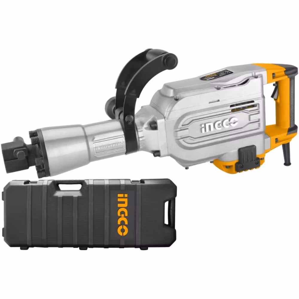 Martello demolitore Ingco da 1700 W colore argento con valigetta – 2