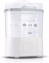 Sterilizzatore elettrico a vapore Chicco multifunzione da 6 posti, bianco