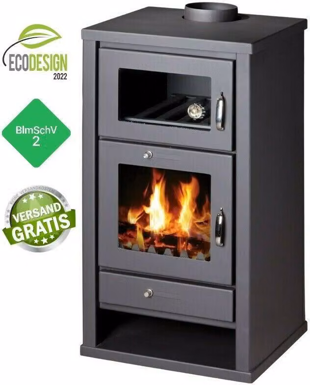 ЕК А - Stufa con vano cottura Victoria Deluxe F - 11,3 KW