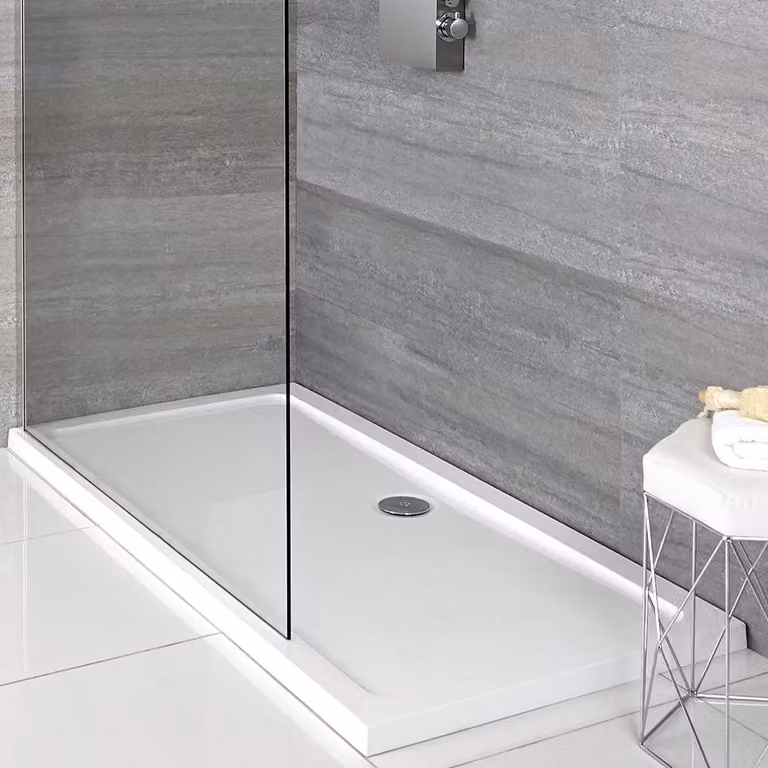 Piatto Doccia Rettangolare Antiscivolo a Basso Profilo - 1400mm x 760mm