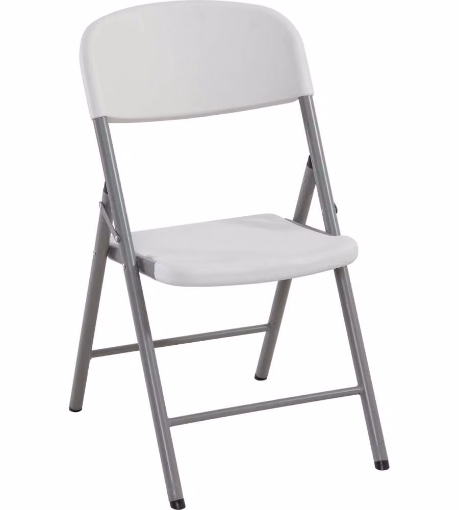 Sedia Pieghevole 40x42x86 cm - Sedia Salvaspazio Richiudibile per Casa e Ospiti