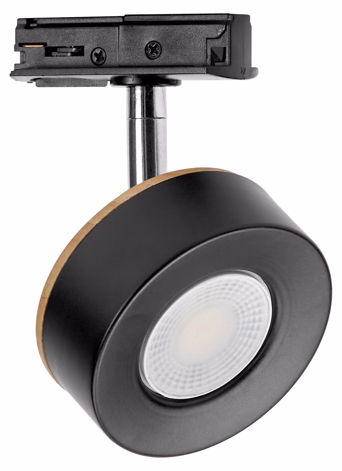 OSRAM TRACKLIGHT SPOT BEAM Faretto da binario 4,8 W, 3000 K bianco caldo, LED integrati, orientabile, alluminio nero
