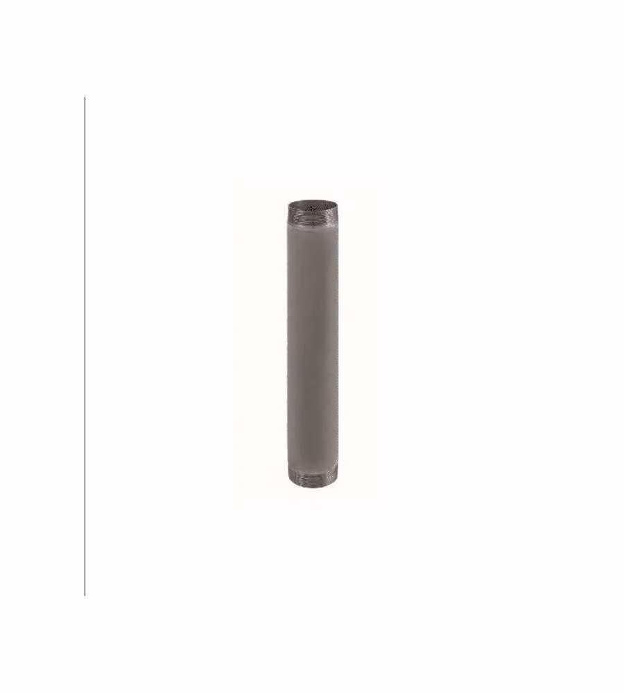 Idrobric Filetto in Ferro Zincato 1/2"x10 per Montaggi Compatti