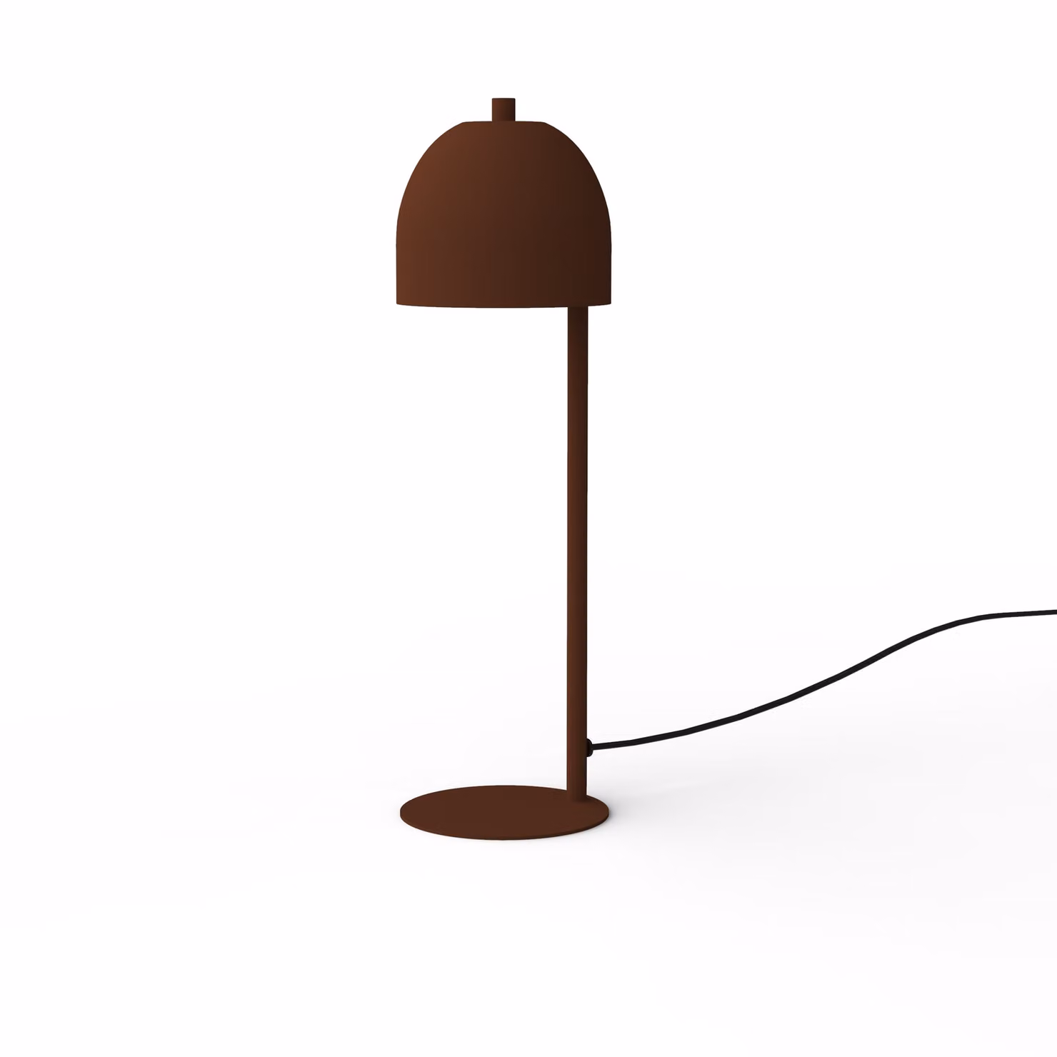 Lampada Da Tavolo Campanella Monocolore Opaca
