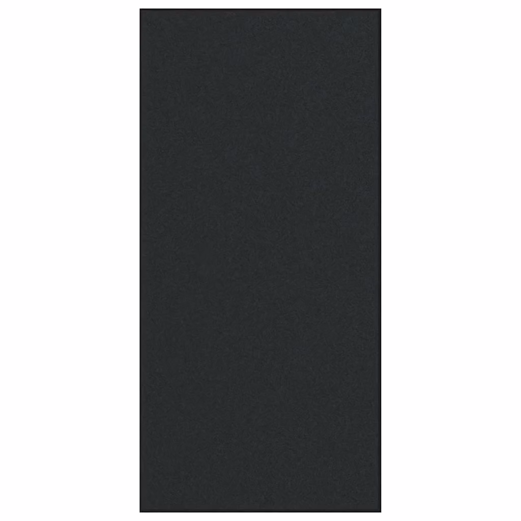 Tappetino moderno rettangolare vidaXL nero in poliammide e PVC L: 120 cm, P: 250 cm – 2