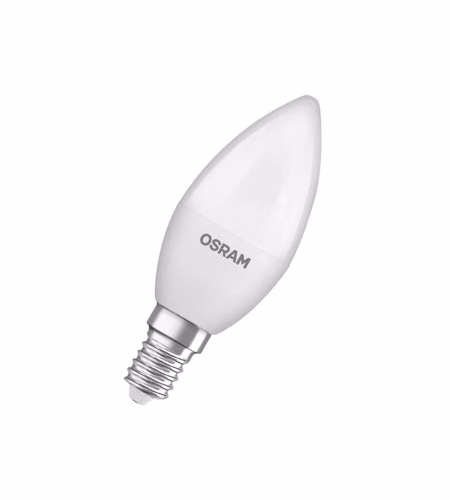 Lampadina LED Osram Star Classic B40 E14 4,9W 4000 Kelvin 470 Lumen Luce Fredda