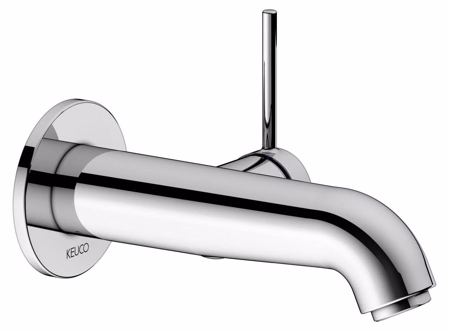 KEUCO IXMO Soft Mitigeur monocommandé encastré pour lavabo, 165mm, rosace ronde, 59516010201, 59516010201