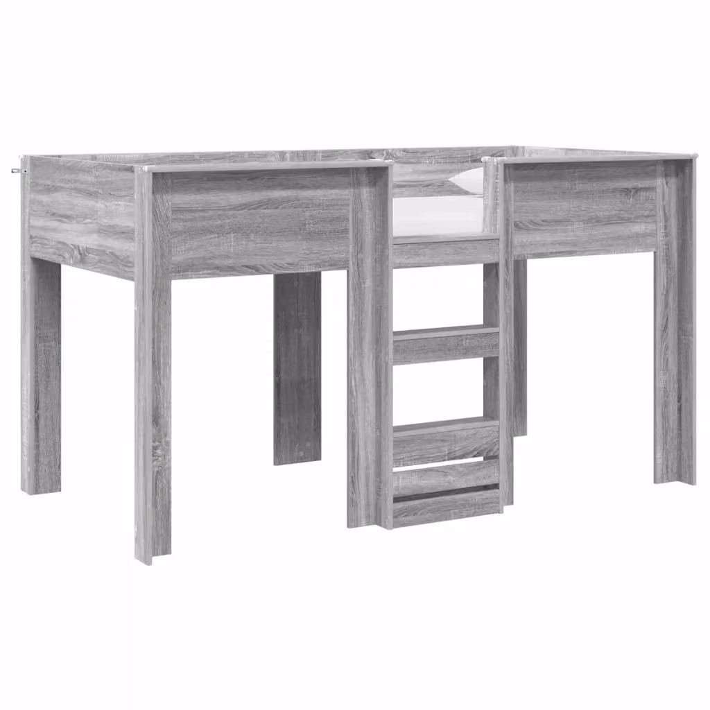 Letto a Castello per Bambini vidaXL Grigio Moderno L/P/H: 200 x 100 x 176,5 cm – 2