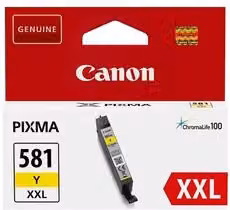Cartuccia per stampante Canon CLI-581 Giallo CHROMALIFE 100 XXL 1997C001