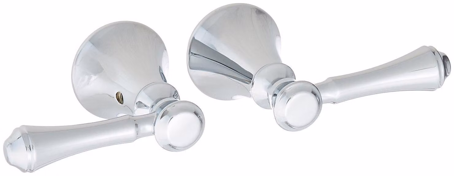 DELTA FAUCET H297, set di rubinetteria per vasca/bidet Cassidy, due maniglie, finitura cromata