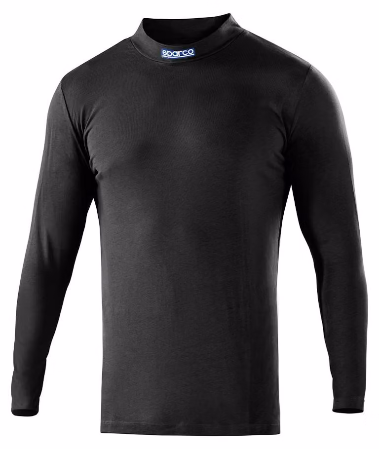 T-shirt Sparco B-rookie, colore nero, comfort e stile, modello Perkins - Sparco
