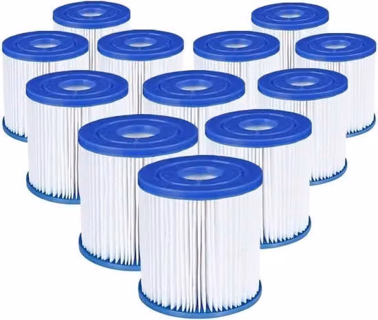 Filtro a cartuccia di ricambio Bestway bianco per la filtrazione dell'acqua della tua piscina