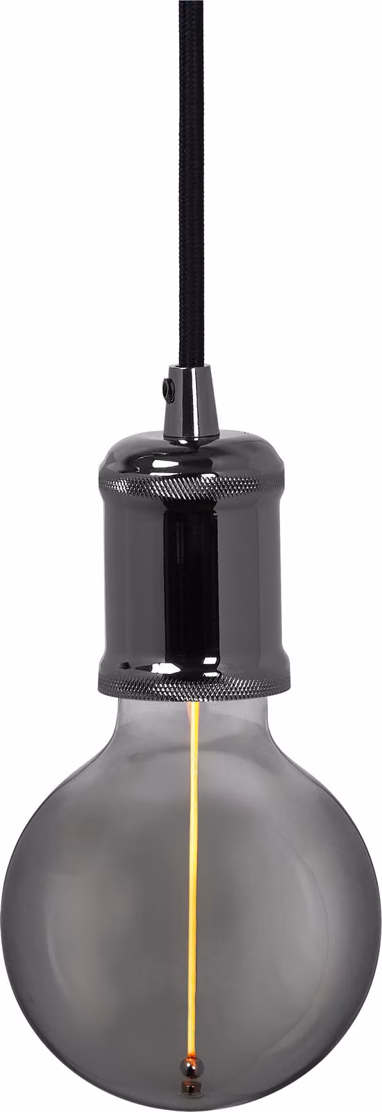 OSRAM Vintage 1906® lampada a sospensione BOBBIN E27, metallo canna di fucile, max. 25W (LED 15W), base E27, lampada a sospensione per interni, baldacchino rotondo, combinazione con lampade 1906 vintage o smart