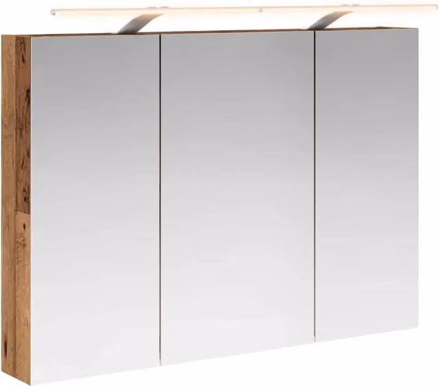 Mobiletto per specchio da Bagno | Armadio da bagno con lo scaffale Legno vecchio
