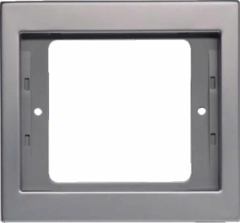 Berker 13137004 Telaio di copertura singolo K5 in acciaio inox finitura opaca