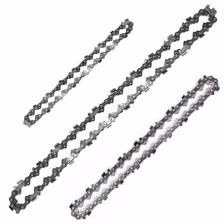 Catena per motosega compatta, realizzata in acciaio, lunghezza 30 cm, compatibile con la maggior parte delle motoseghe elettriche compatte, elevata efficienza di taglio, non certificata