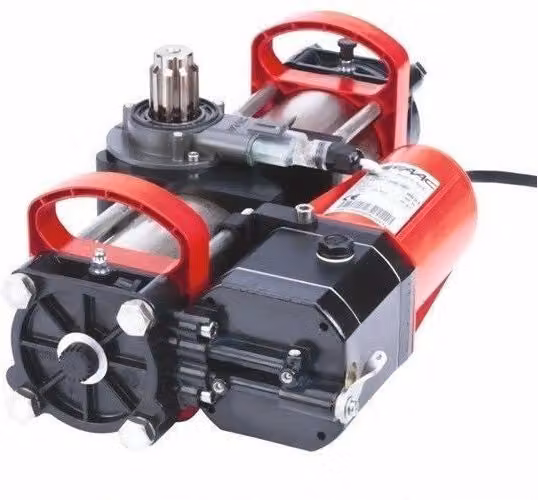 Attuatore interrato FAAC S800H CBAC 100 per ante battente D162 24V rosso