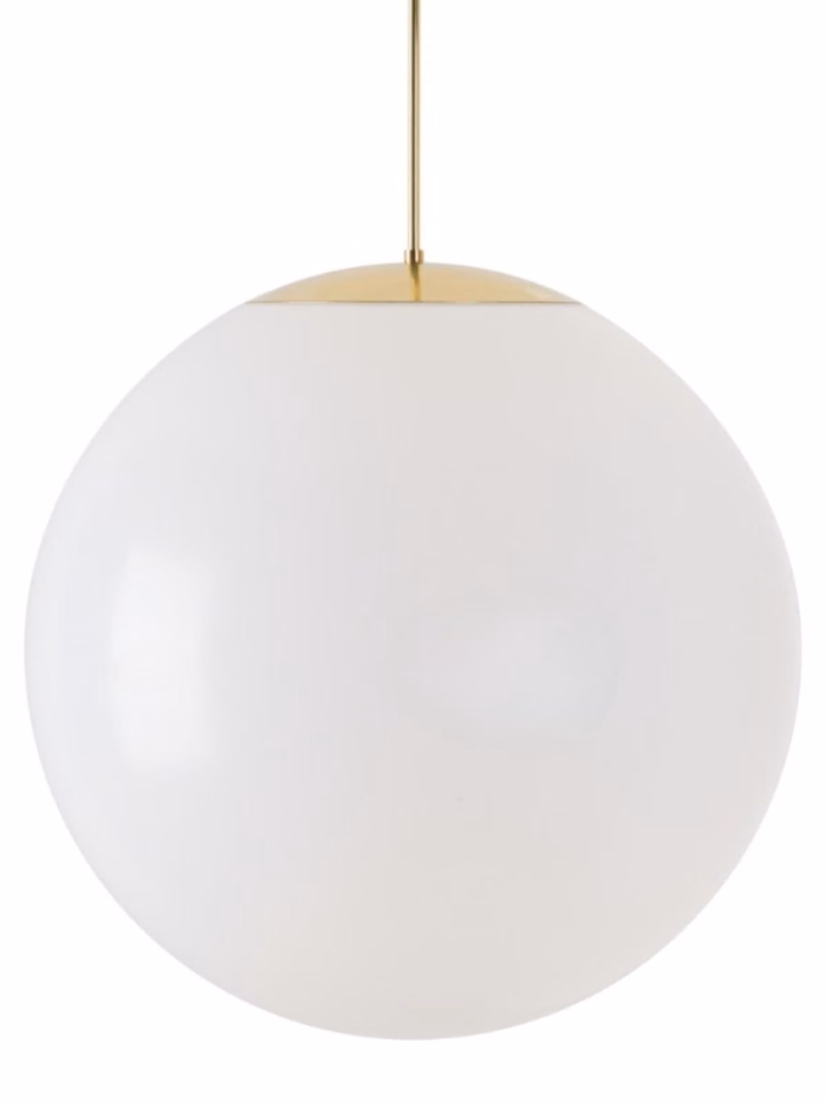 OSMONT ISI60572 ISIS P5 PM HP Lampada a sospensione in plastica, ottone/bianco, grado di protezione IP40, 4000 K, LED da 65 W