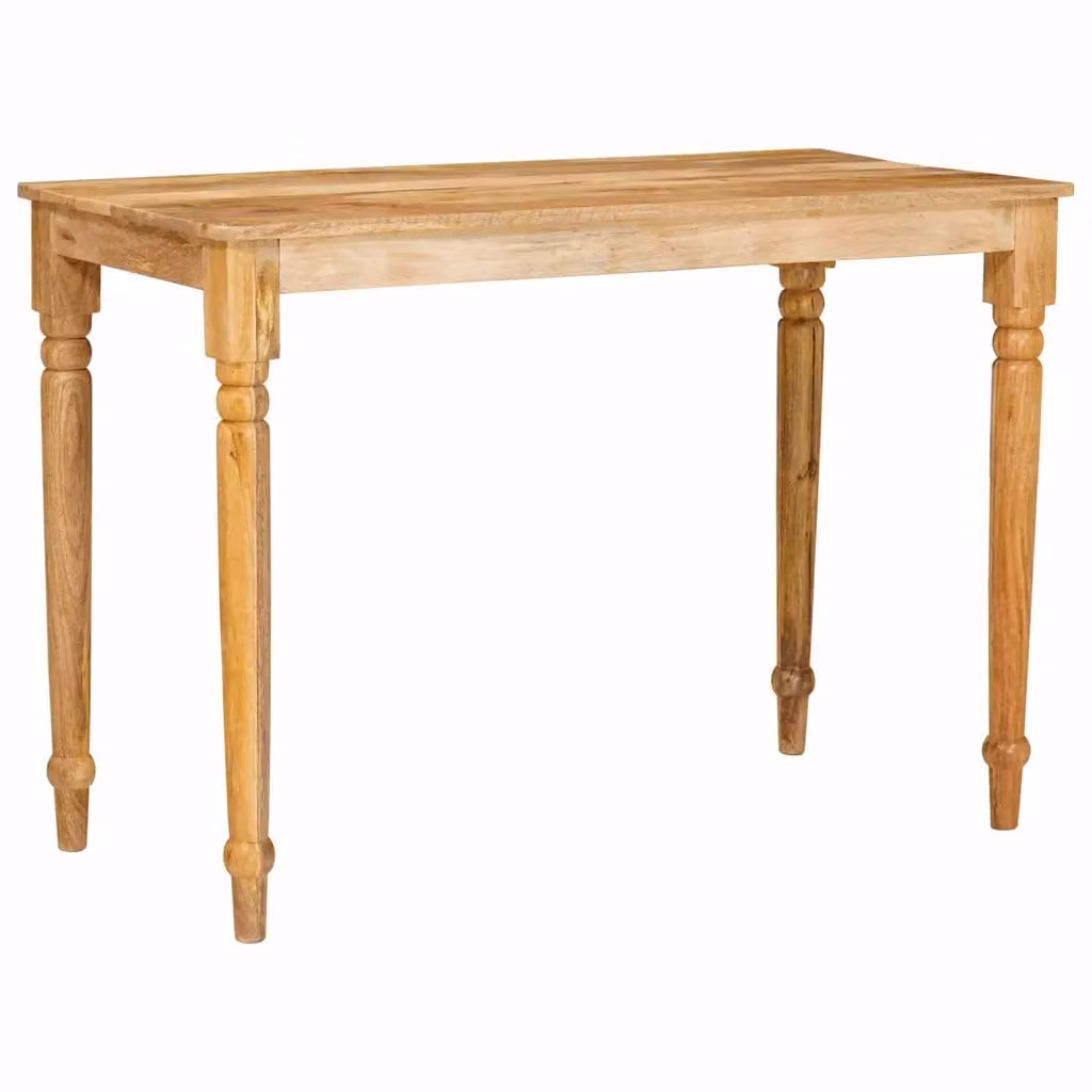 vidaXL Tavolino da salotto moderno in legno di mango marrone L: 110 cm, P: 55 cm, H: 77 cm
