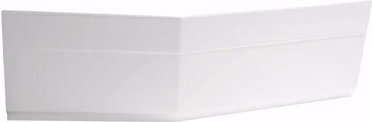 Polysan Tigra - Pannello per piastrelle 170 L frontale, bianco 90312