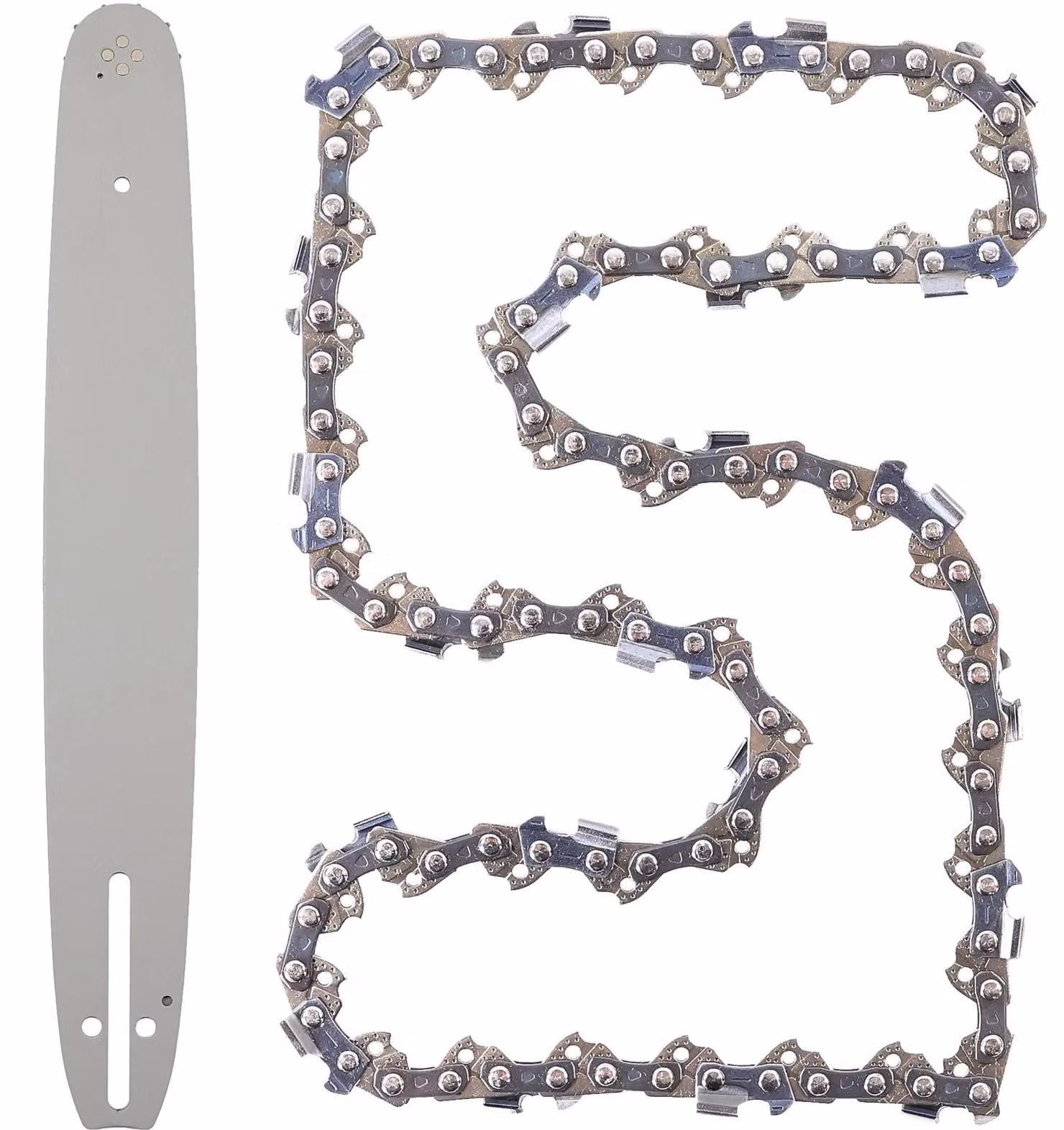 Spada e catena motosega da 18 pollici (45 cm), 1,5 mm, passo 0,325", 72 maglie, modello K095, compatibile con Husqvarna, Jonsered e Solo