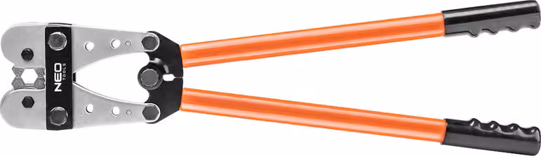 NEO TOOLS Pinze a crimpare 10-120 mm2 (8-4/0 AWG), 610 mm | Pinze per capicorda tubolari Pinze per capicorda in acciaio
