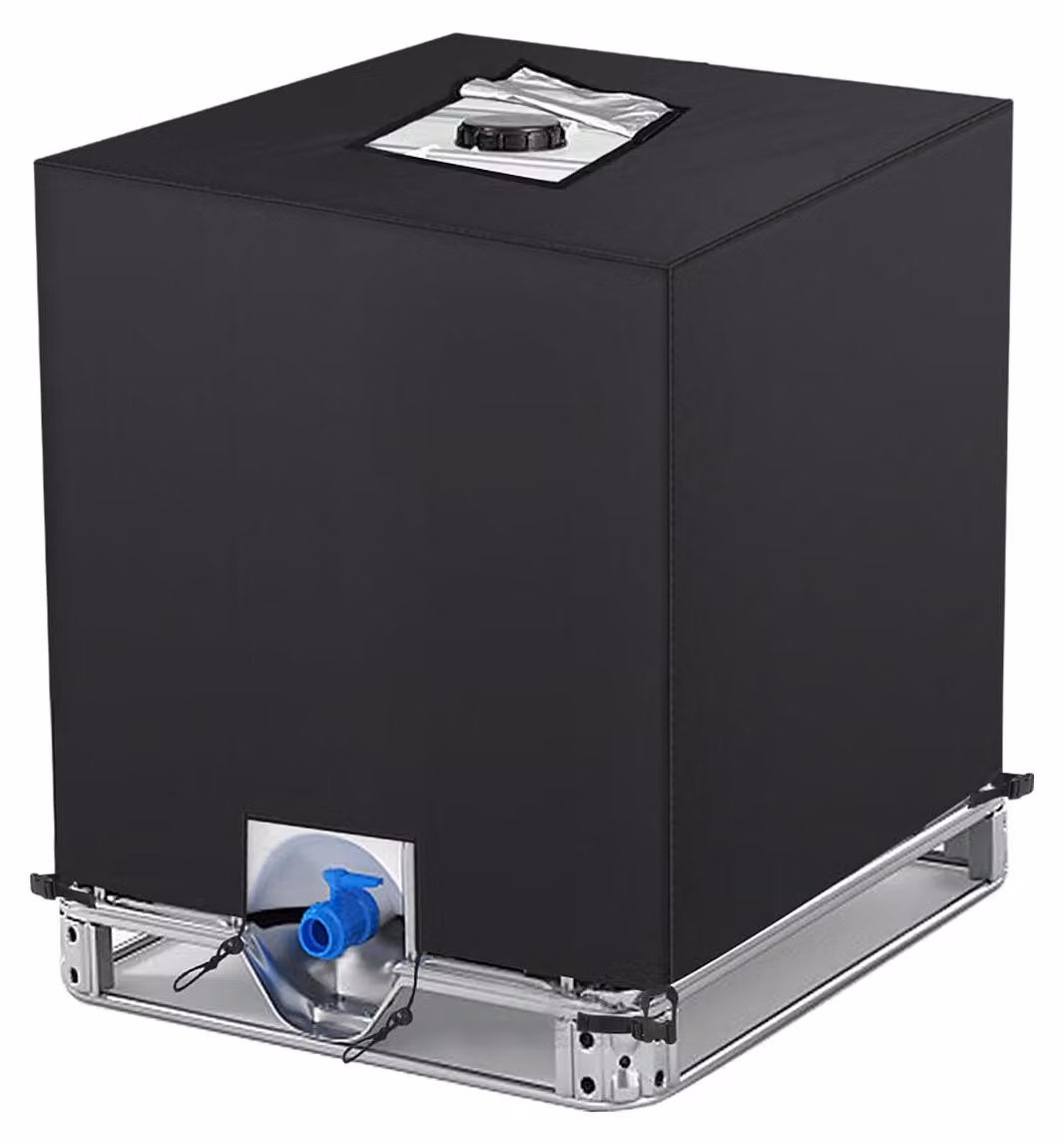 Copertura per serbatoio IBC da 1000 litri, per lo stoccaggio di acqua, in plastica