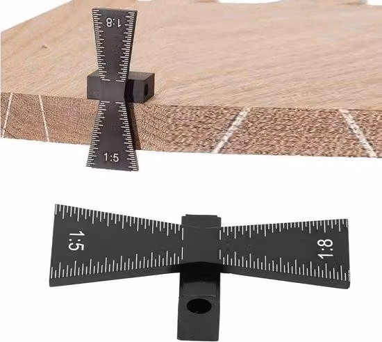 Macchina di marcatura del legno di alta precisione - rapporto di scala 1:5/1:8 - Guide resistenti - Qualità eccellente - Utensile per la lavorazione del legno