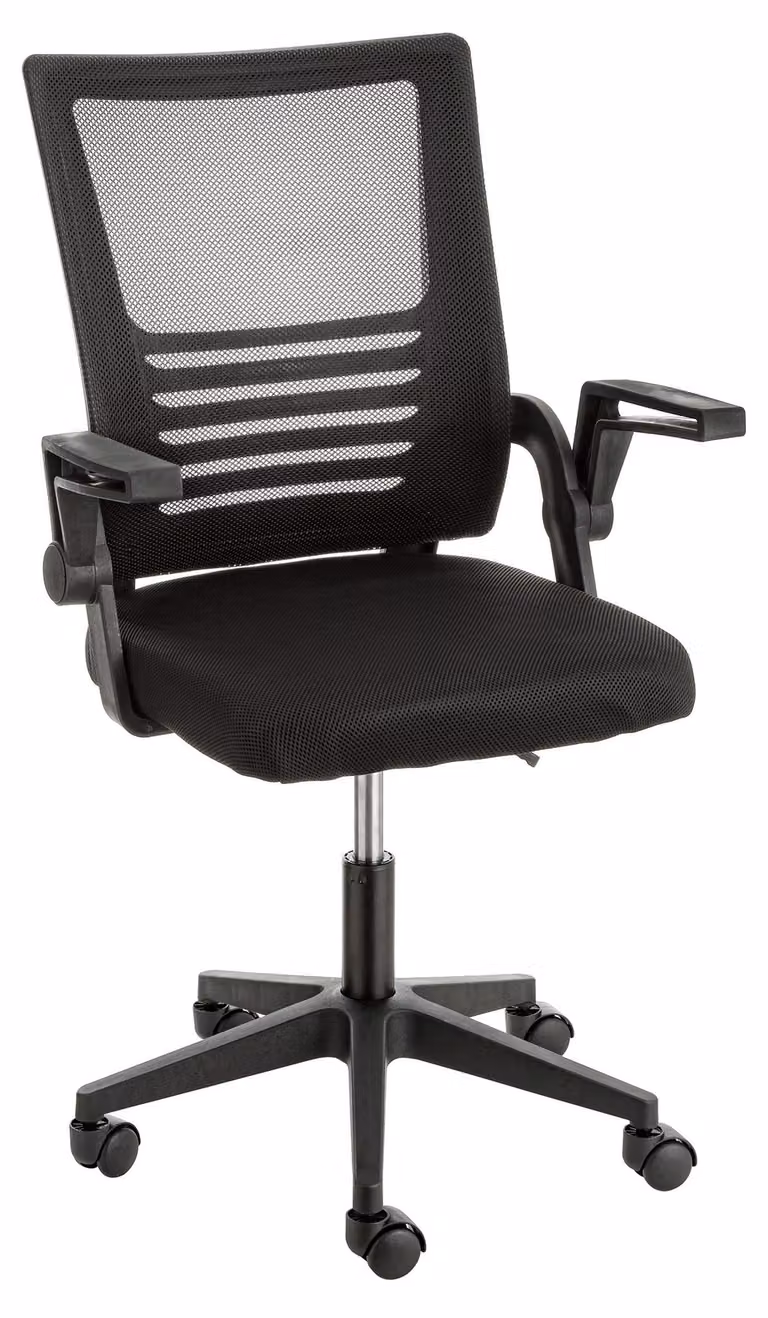 Sedia da ufficio ergonomica con altezza regolabile e braccioli