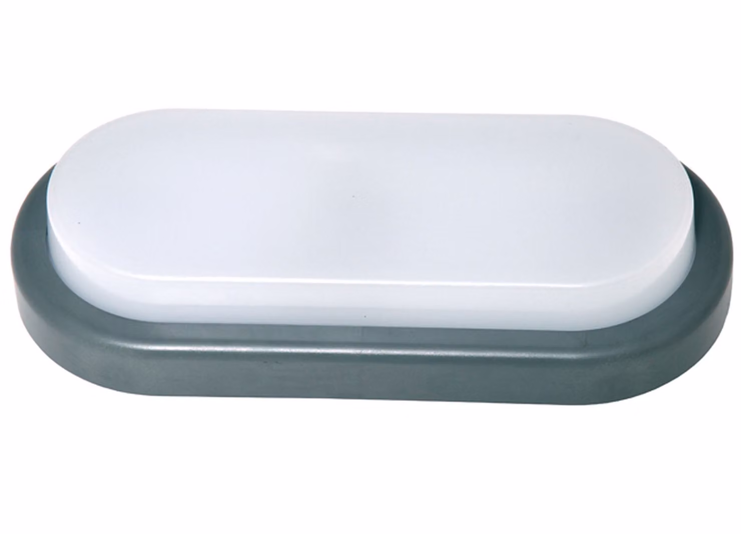 Lampada a soffitto LED Ecolite, modello LED-BL18W-SED, forma ovale, 18W, 4000K, grado di protezione IP54, 1300 lumen