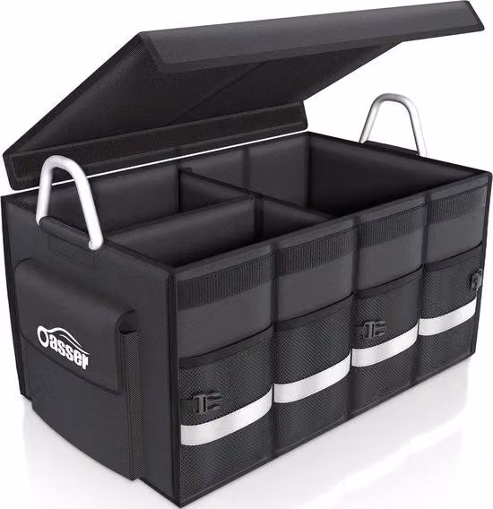 Borsa portaoggetti per bagagliaio: pratica e impermeabile, con chiusura in velcro