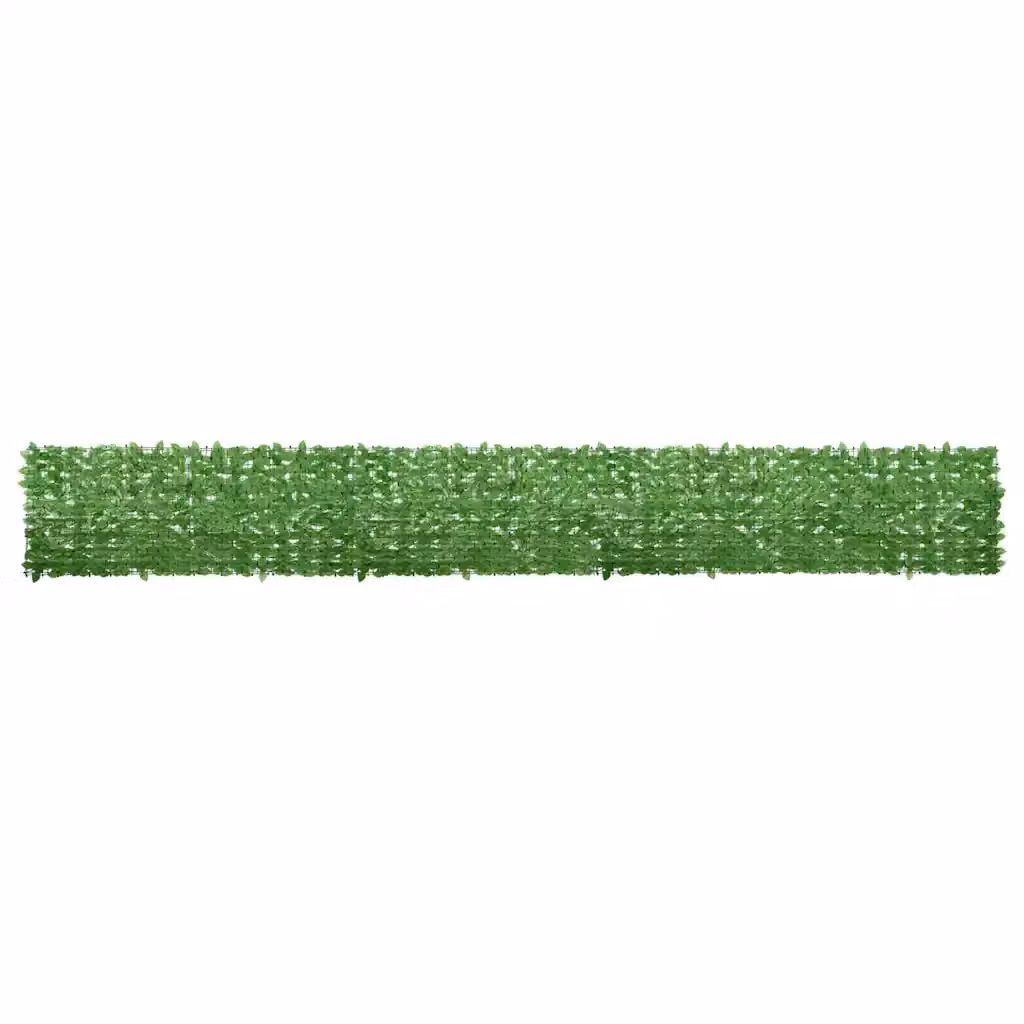Paravento da balcone con siepe artificiale verde vidaXL L: 600 cm, H: 75 cm