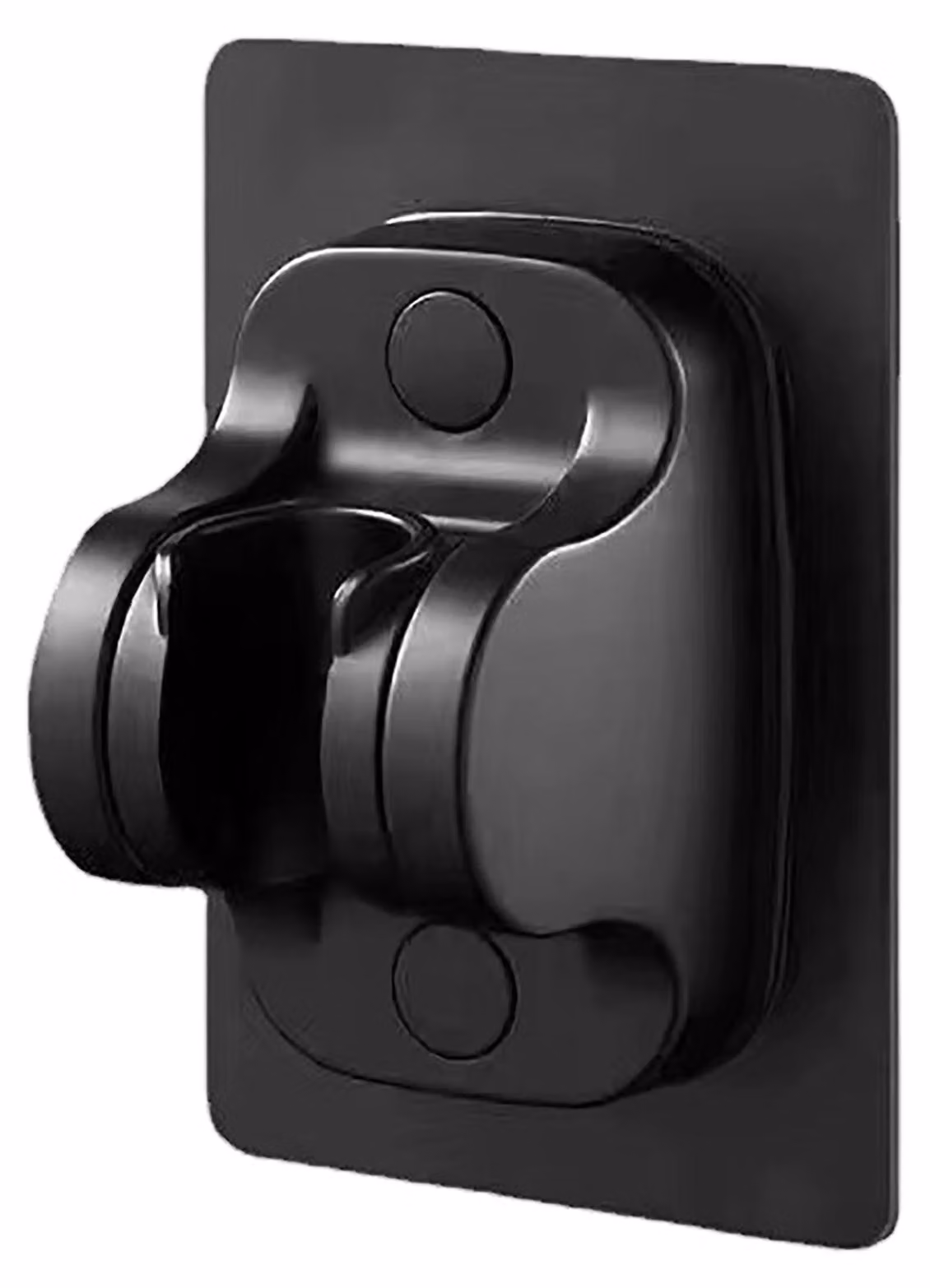 Supporto per soffione doccia, in ABS, con forte adesione, regolabile, supporto universale da parete per il bagno
