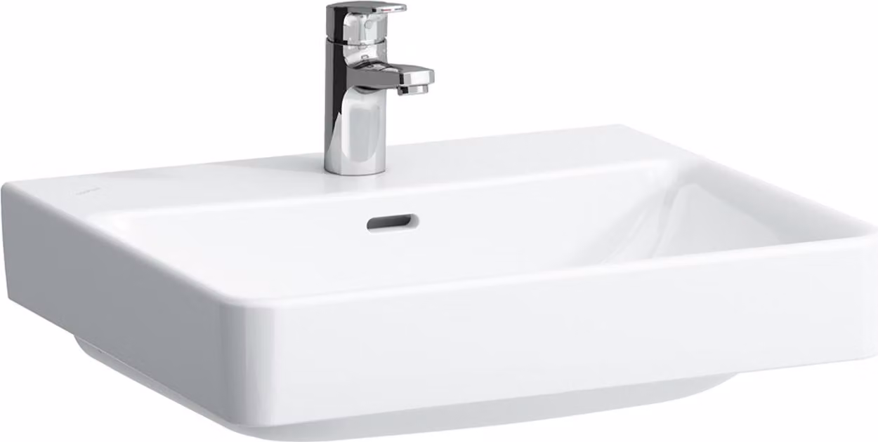 LAUFEN PRO S lavabo, 3 trous pour robinet, avec trop-plein, 550x465mm, H8109620001081, H8109620001081