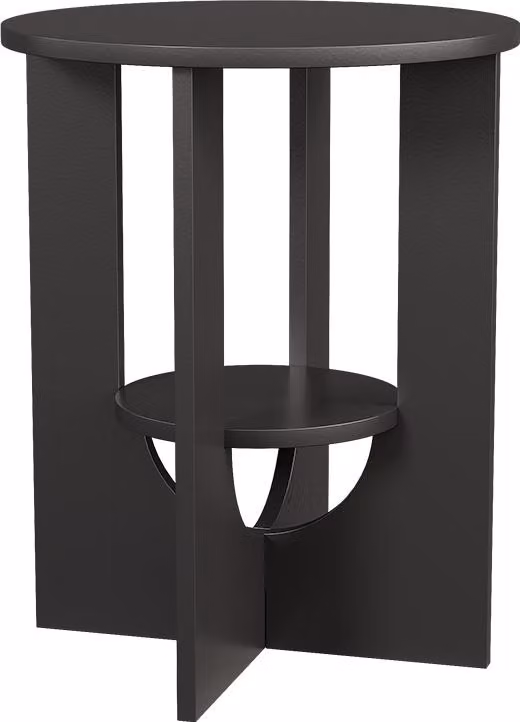 Tavolino da salotto Vicco Vareo Nero 40 x 40 cm, Model 57911