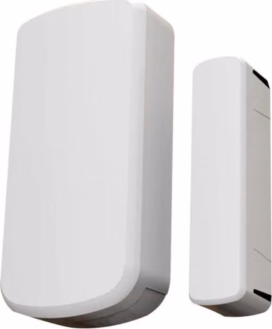 Sensore magnetico wireless per porte/finestre con avviso di batteria scarica