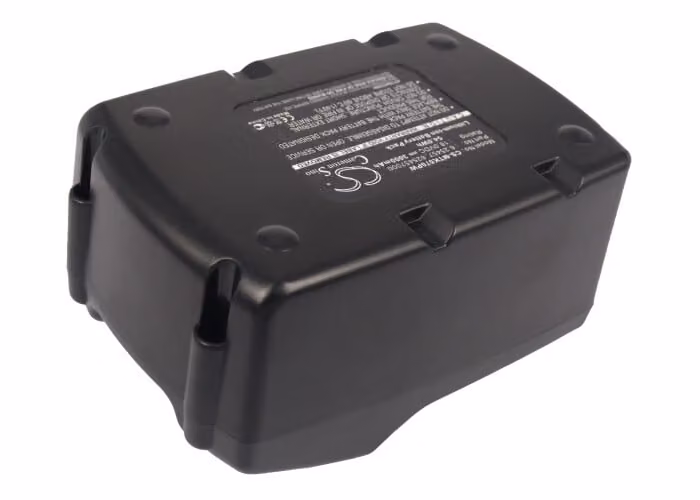TECHTEK Batteria compatibile con [Metabo] 160-5 18 LTX BL OF, AG 18, AG 18 602242850, AHS 18, AHS 18-45, AHS 18-55, AHS 18-55 V, AS 18 L PC, ASE 18,