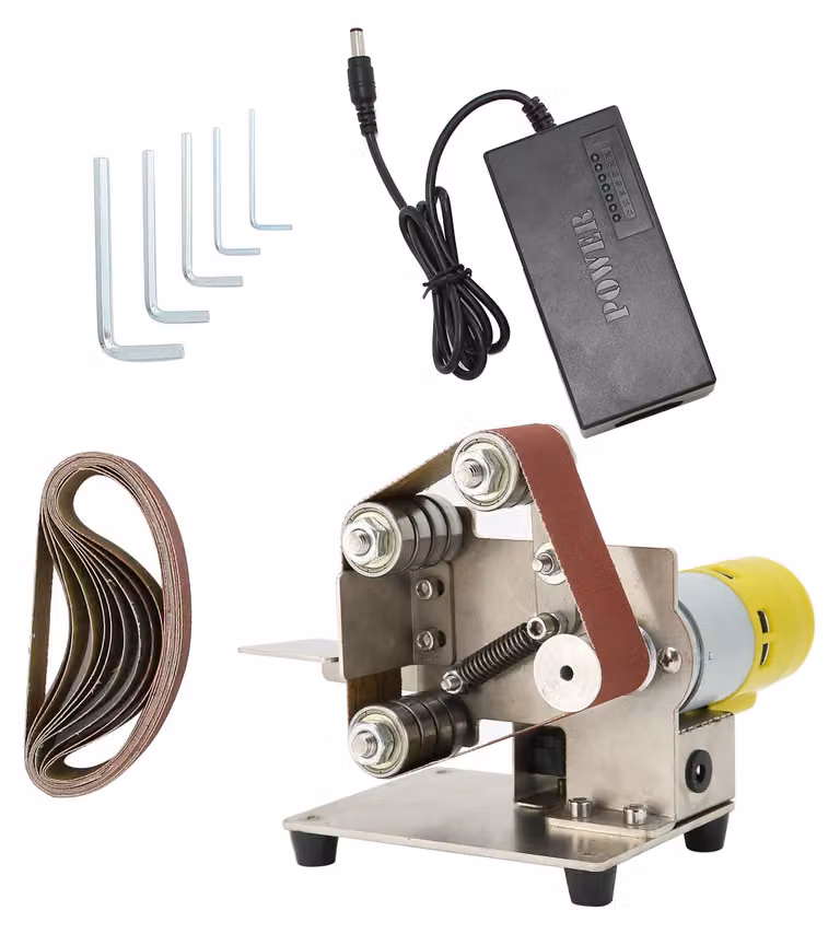 Mini smerigliatrice elettrica portatile per lavori fai-da-te, levigatura e lucidatura. Macchina per affilare utensili