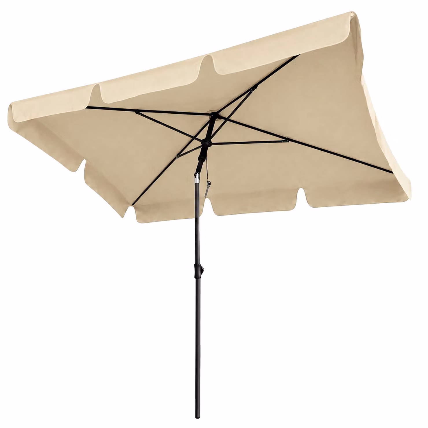 Akord Ombrellone Da Giardino Floks Beige 235X235X235 Cm