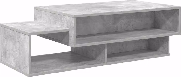 Tavolino da salotto Grigio cemento 105 x 50 x 32,5 cm