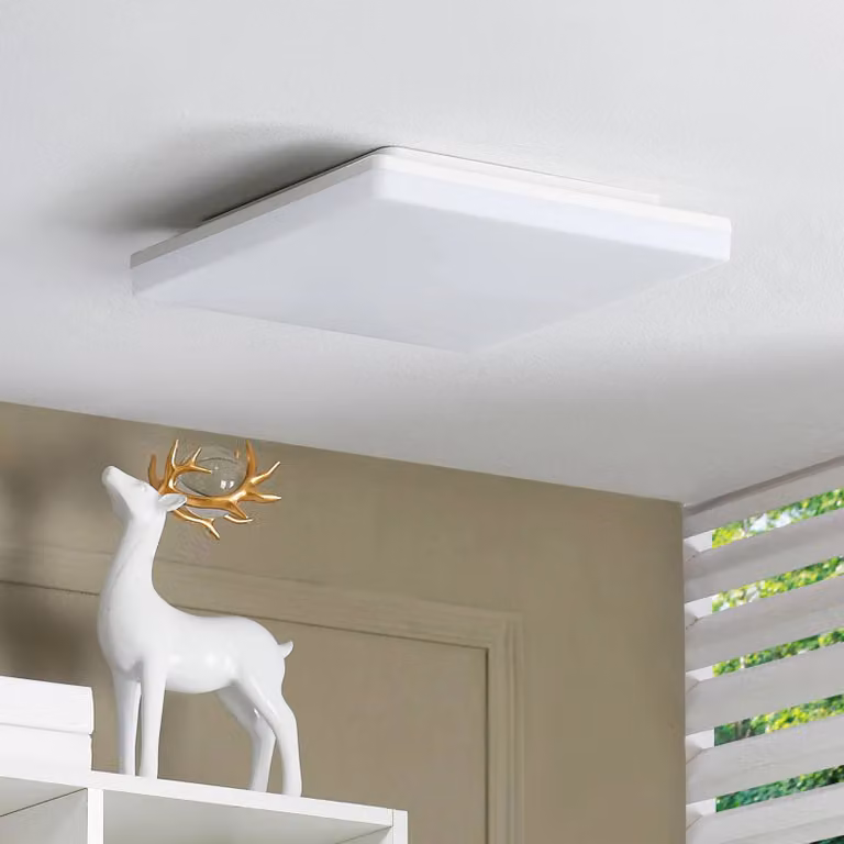Plafoniera a LED Artin PRIOS, Bianco / Opale, Bagno, Plastica, Moderno, Plafoniera LED
