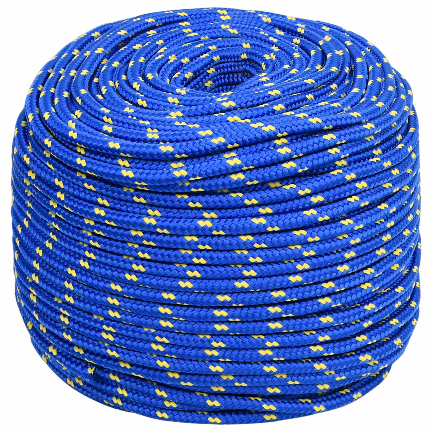 Corda multiuso vidaXL in plastica blu, diametro 10 mm, lunghezza 100 m
