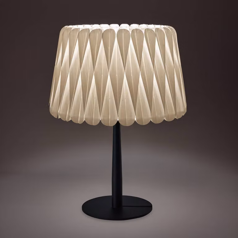 LZF LAMPS Lampada da tavolo Lola Medium, dimmerabile, Nero, Soggiorno / Sala da pranzo, Metallo, Design, Lampada da tavolo