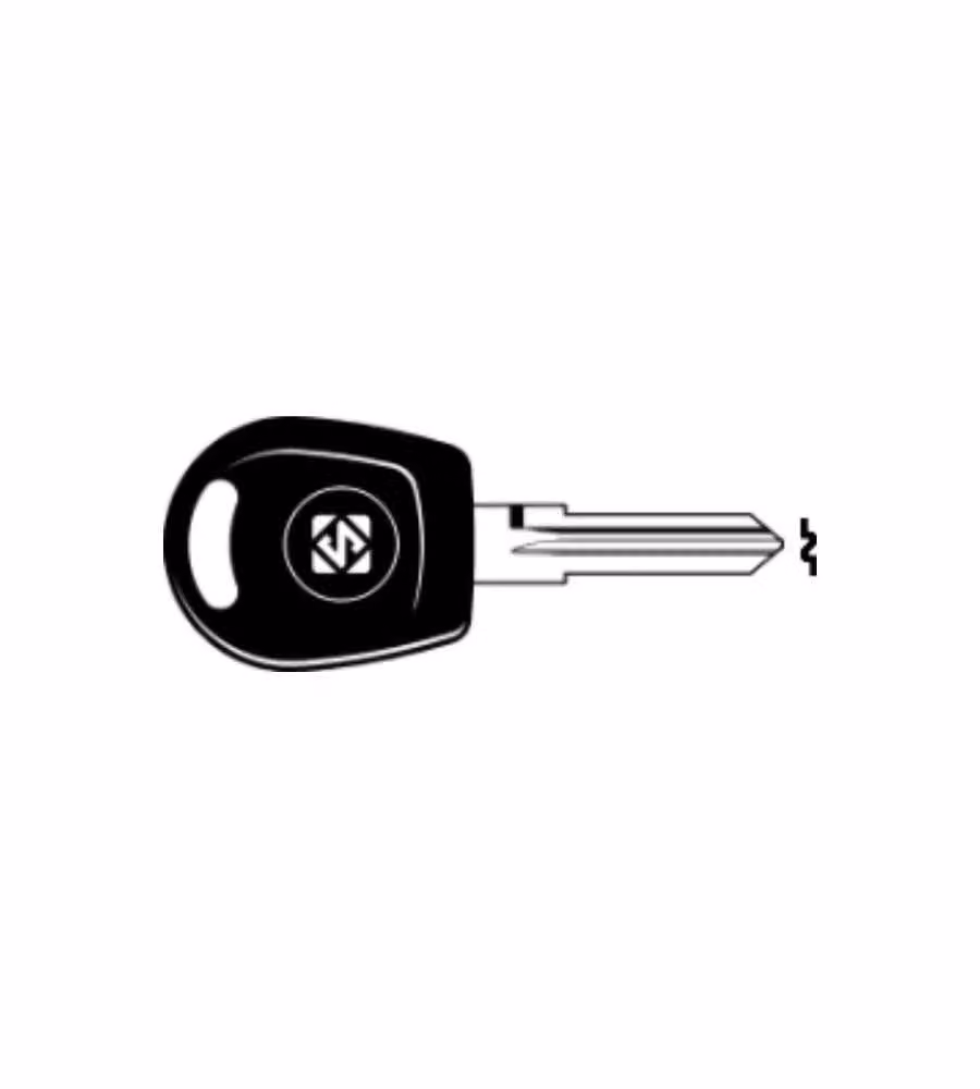 Chiave Transponder No Chip Huf HU70TE