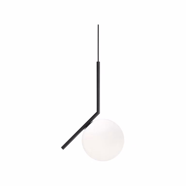 Flos - IC Lights S1 - Lampada a sospensione - Nero