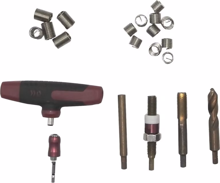 Set di riparazione filettatura professionale VVG Set di riparazione filettatura M3 per rubinetto a bobina