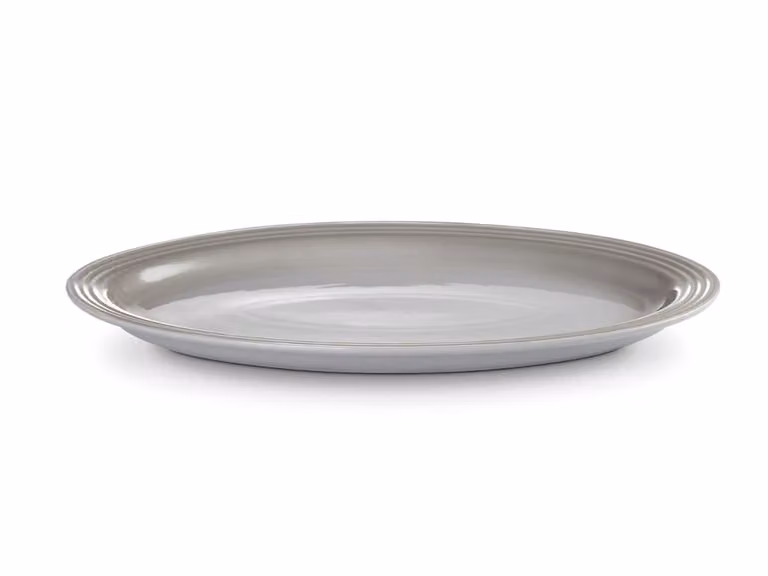 Stoneware Vassoio Ovale - Mist Grey